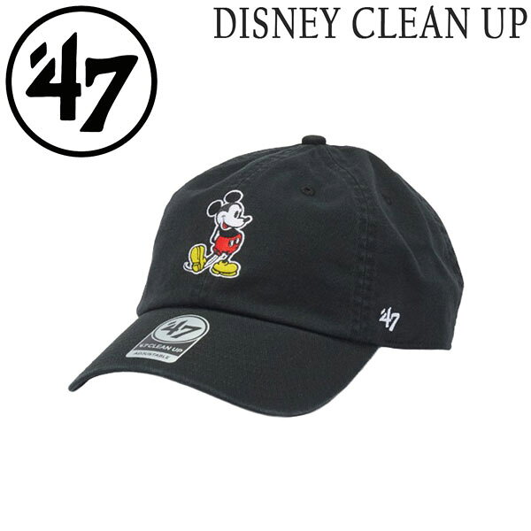 Rakuten - 47ブランド キャップ 47Brand DISNEY CLEAN UP ディズニー ミッキー BLK 帽子