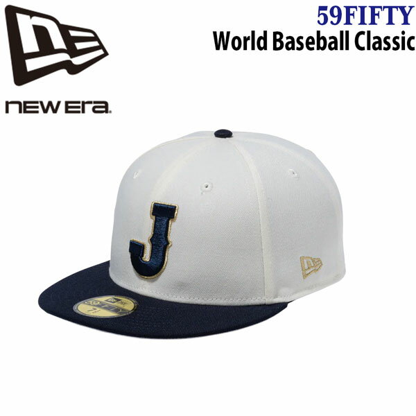 ニューエラ キャップ NEW ERA 59FIFTY サムライジャパン Jロゴ クロームホワイト 帽子