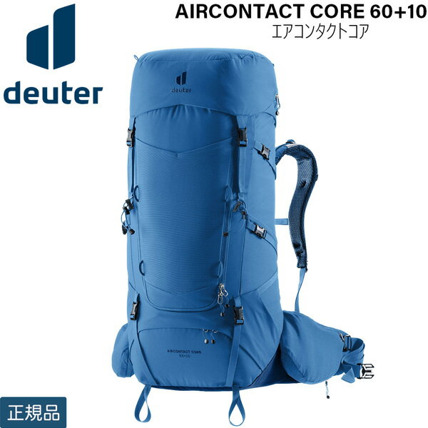 도이타 DEUTER 에어 콘택트 코어 60+10 1015(발틱×나이트 블루) 배낭 배낭 등산 하이킹 D3350526