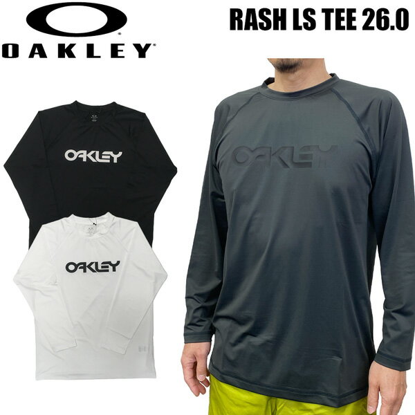 Long-Sleeved - オークリー サーフィン ラッシュガード OAKLEY 長袖 ラッシュ ロンT TEE 26.0 SURF メール便配送