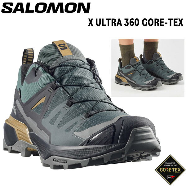 サロモン X ULTRA 360 GTX 登山靴 トレッキングシューズ ゴアテックス 防水 ハイキング 登山 アウトドア SALOMON 国内正規品