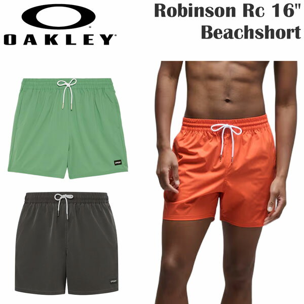 サーフトランクス オークリー OAKLEY ROBINSON RC 16インチ ビーチショーツ 水着 メール便配送