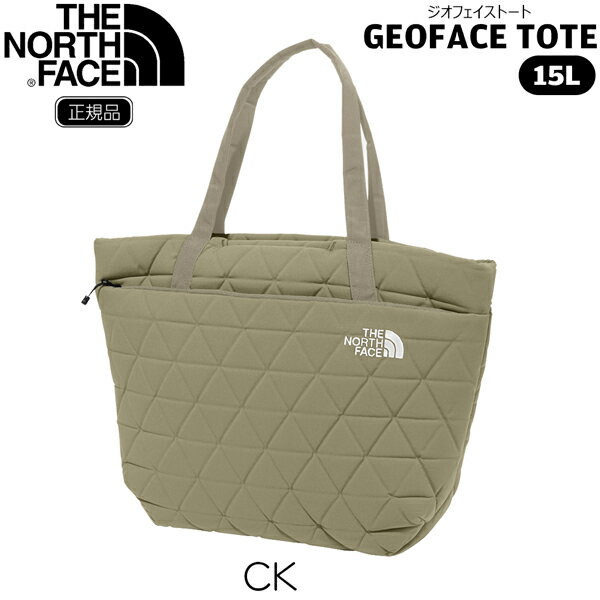 【値下げ】 ザ ノースフェイス ジオフェース トート TNE NORTH FACE GEOFACE TOTE カラー：CK（クラシックカーキ）