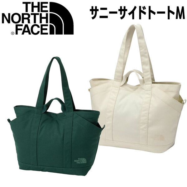 デイリーからアウトドアまで幅広く活躍する、 THE NORTH FACEのユニセックストートバッグ 「サニーサイドトートM」。シンプルで使いや すいデザインに加え、ショルダーとしても使 用できる2WAY仕様で、シーンに応じた使い分 けが可能です。 コンパクトながら必要な荷物をしっかり収納 できるサイズ感で、ちょっとしたお出かけや サブバッグとしても最適。軽量で扱いやすく、 日常使いはもちろん、旅行やアウトドアシー ンでも活躍します。 耐久性のある素材を採用し、タフに使えるの もポイント。ブランドロゴがさりげないアク セントとなり、カジュアルからスポーティー まで幅広いコーディネートにマッチします。 男女問わず使えるユニセックスデザインで、 プレゼントにもおすすめのアイテムです。 ※メーカーの画像を使用しておりますが 色の見え方が実物と若干異なる場合が 御座います。予めご了承下さい。 【正規代理店商品】 ●BRAND：THE NORTH FACE(ザ ノースフェイス) ●品番：NM72606 ●品名：サニーサイドトートM ●カラー： HG(ハンターグリーン) VW(ビンテージホワイト) ●素材：640D COTNAリサイクルTPUラミネート ●生産国：ベトナム ノースフェイス サニーサイドトート NM72606 THE NORTH FACE トートバッグ ショルダーバッグ ミニバッグ 2WAYバッグ ユニセックスバッグ メンズバッグ レディースバッグ 小型 軽量 アウトドアバッグ カジュアルバッグ 通勤バッグ 通学バッグ サブバッグ おしゃれバッグ ブランドバッグ