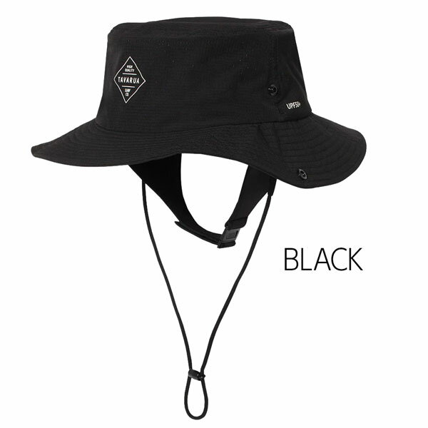 タバルア サーフハット TAVARUA SURF HAT UVエアーメッシュ サーフハット ネオプレンストラップ付き UPF50+ TM2009B 3