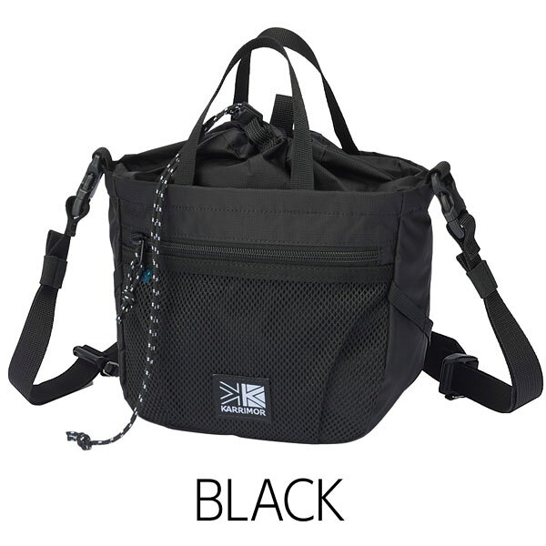 カリマー グラブミニキャリー 501279 KARRIMOR grab mini carry 4L ブラック BLK ショルダーバッグ サコッシュ ポーチ 3WAY メンズ レディース アウトドア 3