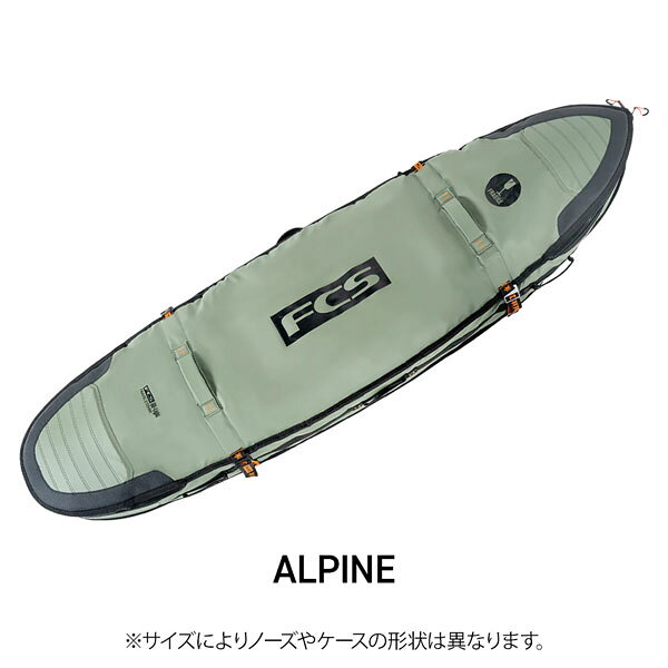 エフシーエス ボードケース FCS TRAVEL 2 MID-LENGTH 7’0 ALPINE サーフィン トラ...