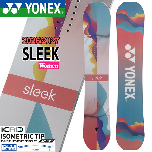 �\�� 26-27 YONEX SLEEK ���l�b�N�X �X���[�N �X�m�[�{�[�h �� ���f�B�[�X �I�[�����E���h �J�[�r���O �f�B���N�V���i�� �L�����o�[ �y�� 26-27-BO-YNX ...