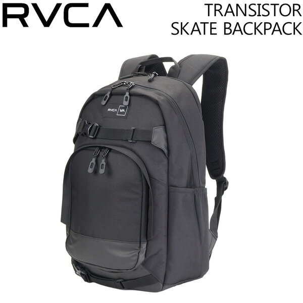Rakuten - ルーカ RVCA TRANSISTOR SKATE BACKPACK BLACK バックパック リュック スケボー 積載OK BG04A975