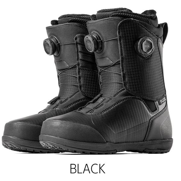 MOVEの予約 26-27モデル FLUX LB BOA スノーボード ブーツ フラックス エルビーBOA ダイヤル オールラウンド グラトリ フリーラン 軽量 正規品 26-27-BT-FLX ブラック 23 23.5 24 24.5 25 25.5 26 26.5 27 27.5 28 28.5｜アングル3