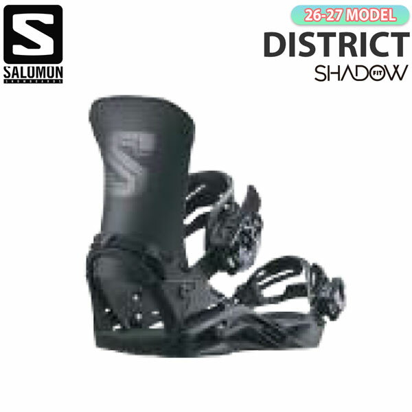 Rakuten - 予約 26-27モデル SALOMON DISTRICT スノーボード バインディング サロモン ディストレクト グラトリ パーク ジブ フリースタイル フリーラン オールラウンド メンズ 正規品 26-27-BD-SLM S M L