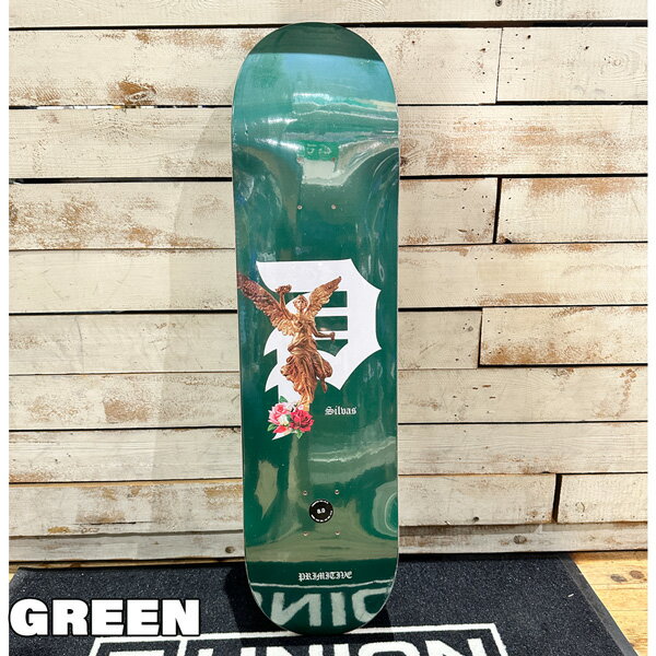 プリミティブ デッキ PRIMITIVE SILVAS VICTORY DECK GREEN 8.0×31.75 WB14.18 シ...