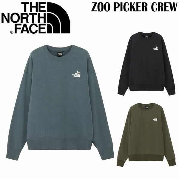  ザ ノースフェイス ズーピッカークルー THE NORTH FACE ZOO PICKER CREW スウェット トレーナー NT12646
