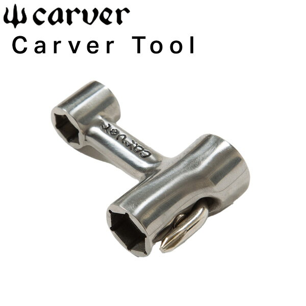 【正規代理店商品】 ●BRAND : CARVER カーバー ●品　番 : A-47731115 ●品　名 : Carver Tool カーバー ツール ●カラー : BLACK ●サイズ : 6x3.7x2cm Carver Tool カーバー ツール CARVERの専用工具。 トラックの調整、取り外しに便利です。 CARVER カーバー TOOL ツール SK8レンチ スケートレンチ スケートボードレンチ サーフスケートレンチ 6x3.7x2cm スケボー メンテナンス 工具 スケートボード サーフスケート パーツ交換 調整用レンチ コンパクト 携帯工具