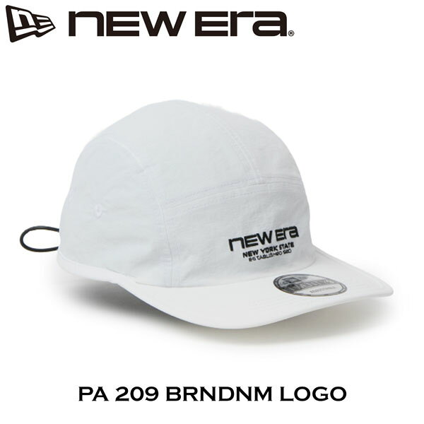 ニューエラ ランニングキャップ NEW ERA PA 209 BRNDNM LOGO ホワイト スポーツキ...