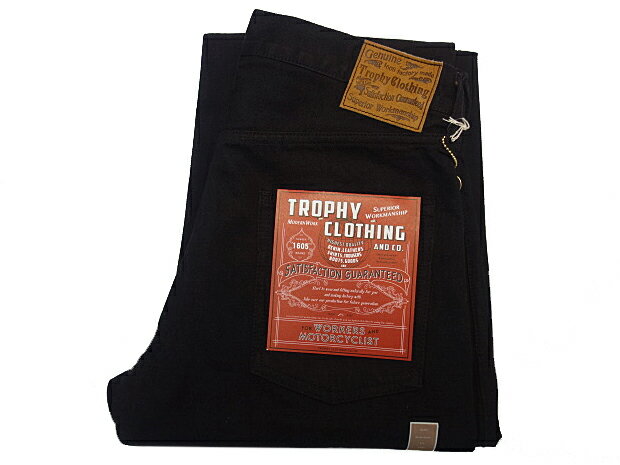 TROPHY CLOTHING トロフィークロージング　ジーンズ　Narrow Blackie Denim / Lot.1907　ジーパン　メンズ　アメカジ