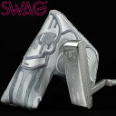 【メーカー取り寄せ品】SWAG GOLF スワッグゴルフ 3Ⅾ ドリップ スカル ハンサム ONE PUTTER パター