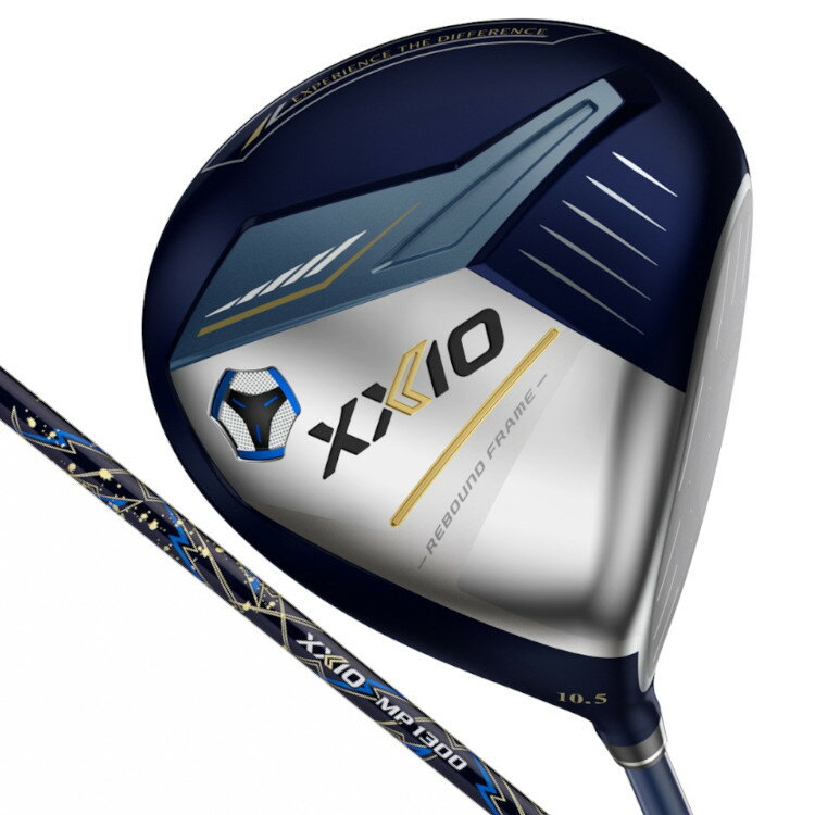 DUNLOP XXIO 13 DRIVER ダンロップ ゼクシオ 13 ドライバー　ロフト：10.5°　MP1300カーボンシャフト　ネイビー　フレックス：S