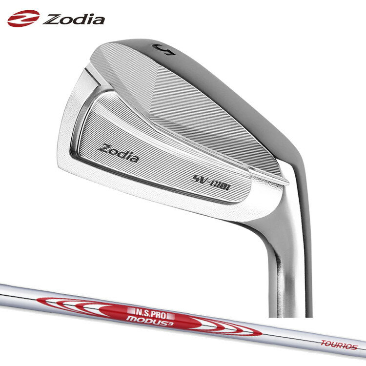 Zodia SV-C101 Iron　ゾディア　アイアン　6本セット（＃5～PW）　日本シャフト N.S.PRO MODUS3 TOUR105（モーダス）スチールシャフト