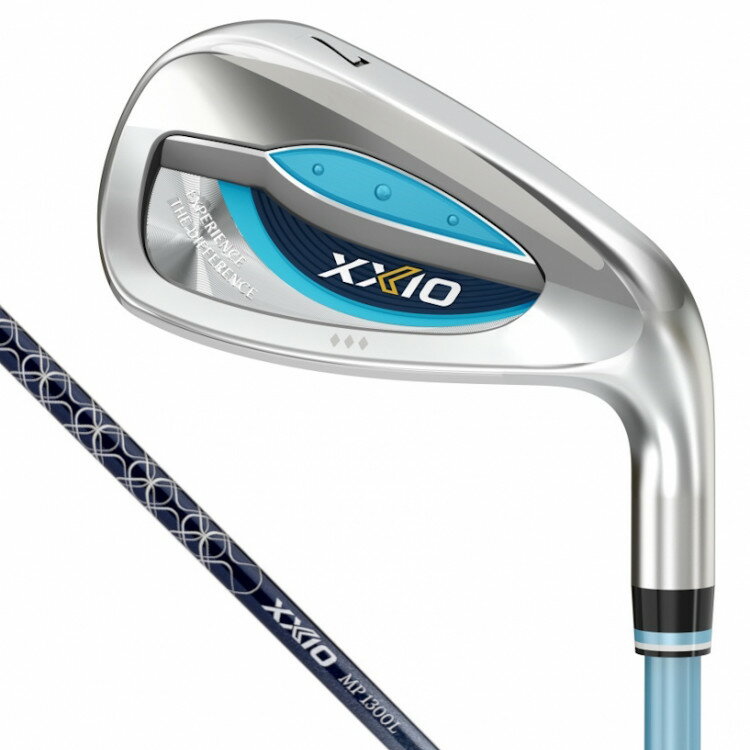 DUNLOP XXIO 13 IRONS ダンロップ ゼクシオ 13 レディース　アイアン5本セット（＃7～9、PW、SW）　MP1300Lカーボンシャフト　ブルー　フレックス：L