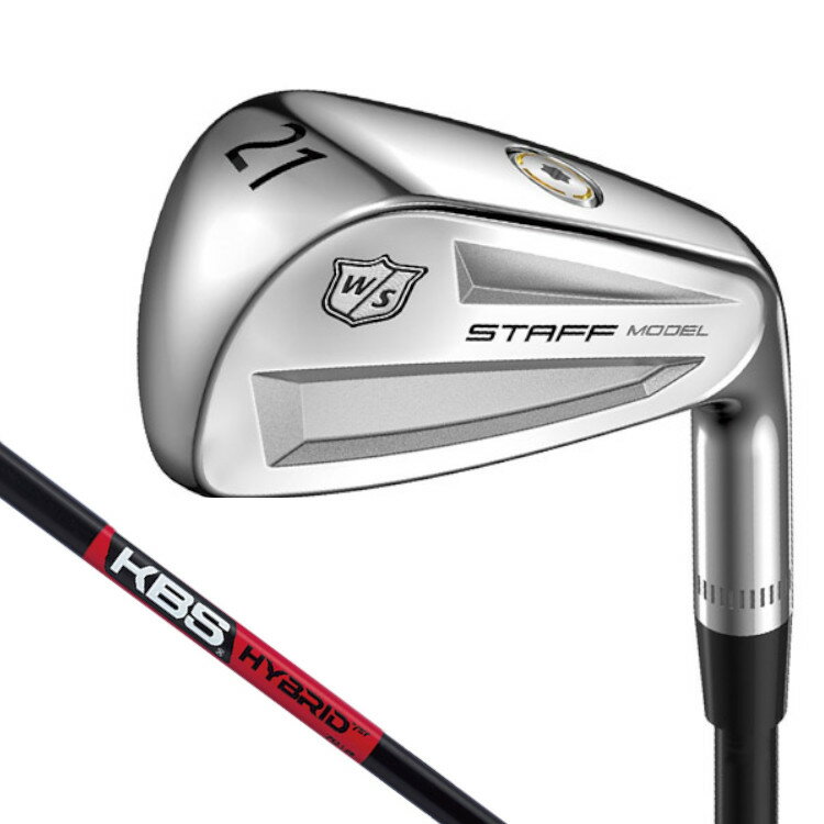 Wilson GOLF STAFF MODEL UTILITY IRONS ウィルソン スタッフ モデル ユーティリティ アイアン　21°　KBS Tour Hybridカーボンシャフト　フレックス：S