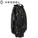 VESSEL LUX 7 JP 2.0 CADDIE BAG ベゼル ラックス セブン キャディバッグ シングルストラップ ユニセックス カラー:Kintsugi