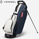 VESSEL PLAYER 5.0 Stand ベゼル プレイヤー5.0 スタンドキャディバッグ シングルストラップ スタンドバッグ ユニセックス カラー:Am...