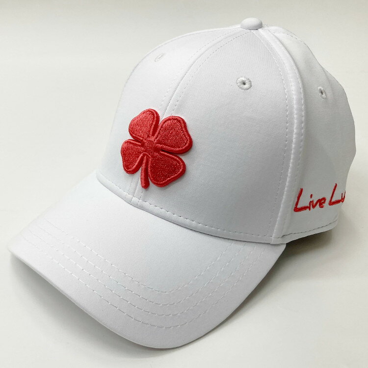 BLACK CLOVER PREMIUM CLOVER #119 CAP　BC5RFA04 ブラッククローバー　キャップ　カラー：LIVING CORAL/WHITE　ゴルフ 日常使い
