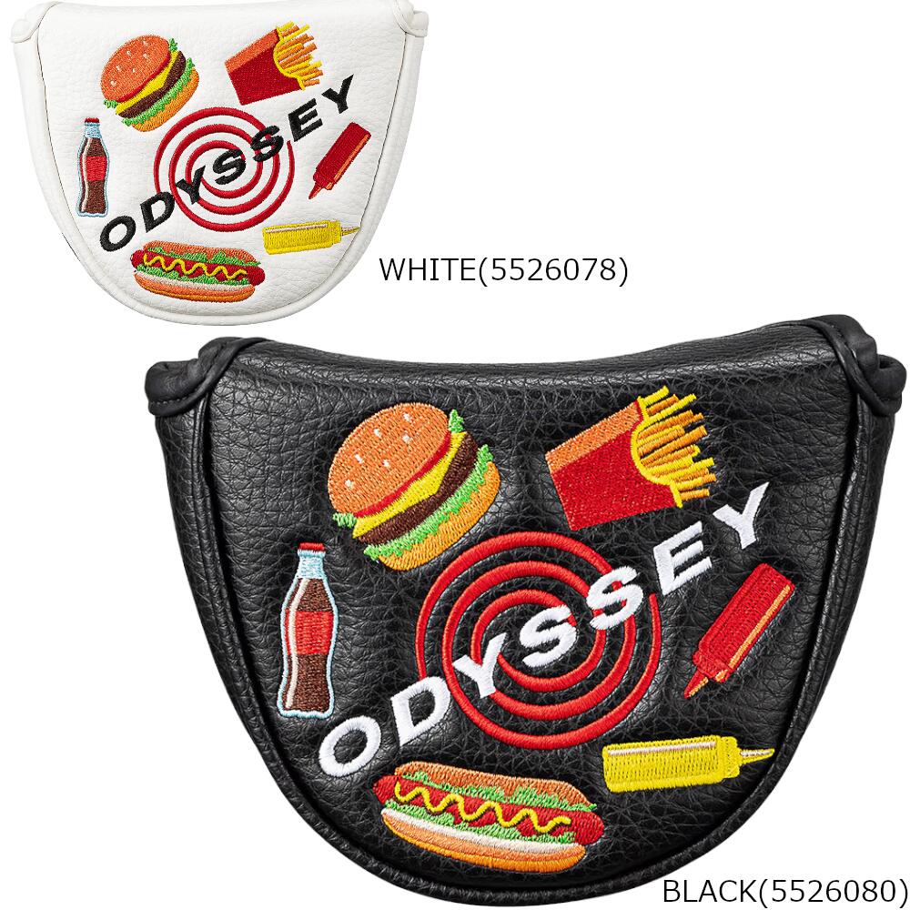 item information 　MODEL アメリカンフードから寿司・ラーメンまで、遊び心あふれるグルメモチーフのポップなパターカバー。 ゴルフバッグ中でも存在感バツグンで、持っているだけで気分が上がるユニークなアイテムです。 開閉部にはマグネット仕様を採用しており、パターの出し入れがスムーズです。ワンタッチで簡単に開閉できるため、ラウンド中のテンポも崩しません。 　素材 合成皮革 　スペック マレットパター用 W123mm × H100mm × D30mm ※ヘッド形状が合わないなどの理由により、一部のモデルには装着できない場合があります。 【ご注意点】 ・画面上と実物では多少色具合が異なって見える場合もございます。 ・実寸値およびメーカー規定値を記載しておりますが、多少の個体差がございます。 ・複数チャネルで販売しているためご注文いただきました時点で売り切れになっている場合がございます。 ・メーカーもしくは輸入代理店に同一商品がある場合はお取り寄せが可能ですが、同一商品が無い場合ご注文がキャンセルになる場合がございますこと何卒ご了承下さい。 ・在庫確認等ご不明点はお問い合わせフォームよりご連絡ください。