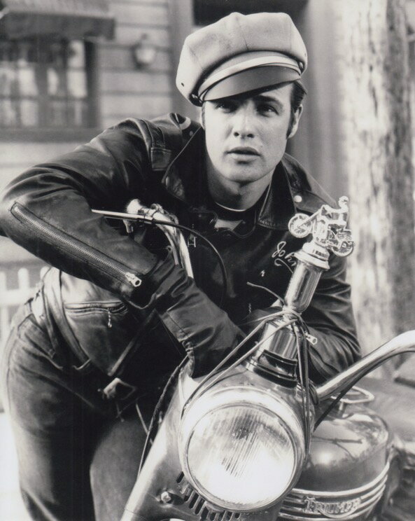 \ }[uh The Wild One, Marlon Brando f ʐ^ Ai 8x10C`TCY 20.3x25.4cm