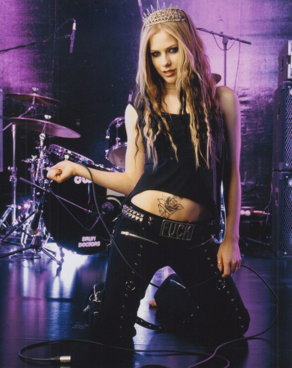 AB[ Avril Lavigne f@ʐ^@Ai@8x10C`TCY@20.3x25.4cm