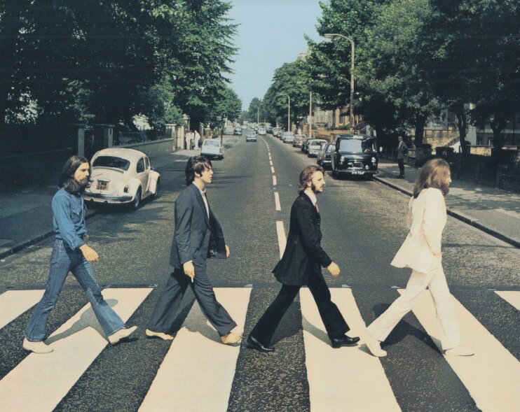 アビーロード ビートルズ The Beatles 映画 写真 輸入品 8x10インチサイズ 約20.3x25.4cm.