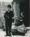 街の灯 チャールズチャップリン ヴァージニアチェリル City Lights Charlie Chaplin 映画 写真 輸入品 8x10インチサイズ 約20.3x25.4cm