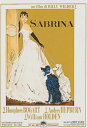(ほぼA4サイズ) ミニポスター写真 イタリア版 麗しのサブリナ Sabrina オードリーヘップバーン 映画 写真 輸入品 8x12インチサイズ 約20.3x30.5cm.