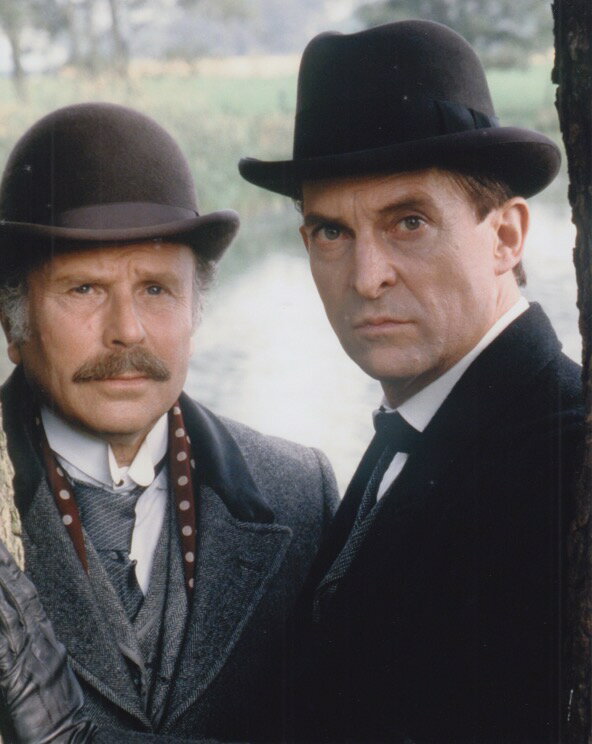 シャーロックホームズの冒険 ジェレミーブレット Jeremy Brett 映画 写真 輸入品 8x10インチサイズ 約20.3x25.4cm.