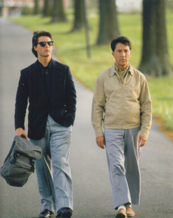 レインマン トムクルーズ ダスティンホフマン Rain Man Tom Cruise Dustin Hoffman 映画 写真 輸入品 8x10インチサイズ 約20.3x25.4cm