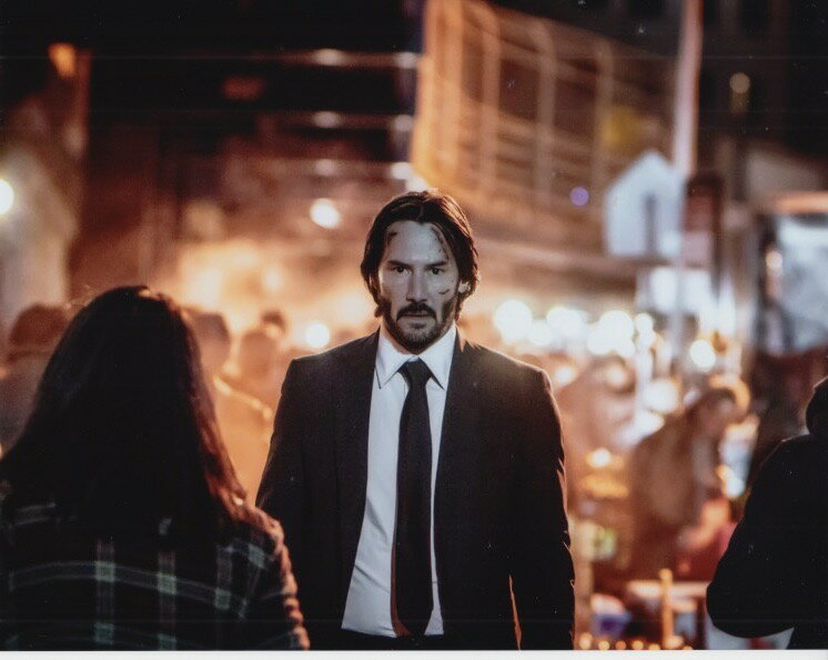 ジョンウィック チャプター キアヌ・リーヴス Keanu Reeves 映画 写真 輸入品 8x10インチサイズ 約20.3x25.4cm.