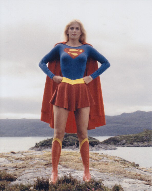 X[p[K[ wXC^[ Supergirl Helen Slater, f@ʐ^@Ai@8x10C`TCY@20.3x25.4cm