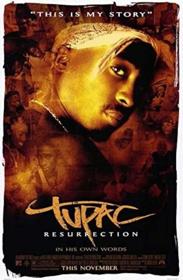 輸入　小ポスター 　米国版　2Pac　2パック 　約43x28cm