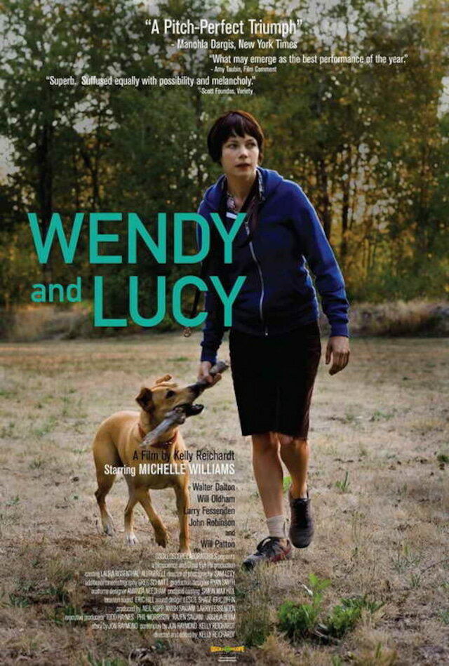 輸入 小ポスター 米国版　ウェンディ&ルーシー　Wendy and Lucy　ケリー・ライヒャルト監督 約43x28cm.