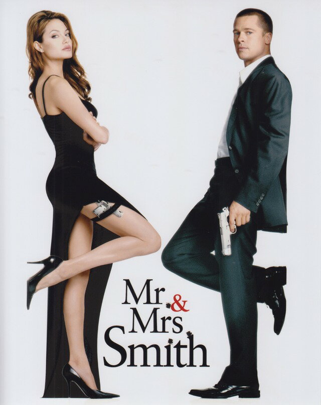 Mr. Mrs. スミス ブラッドピット アンジェリーナジョリー 映画 写真 輸入品 8x10インチサイズ 約20.3x25.4cm.