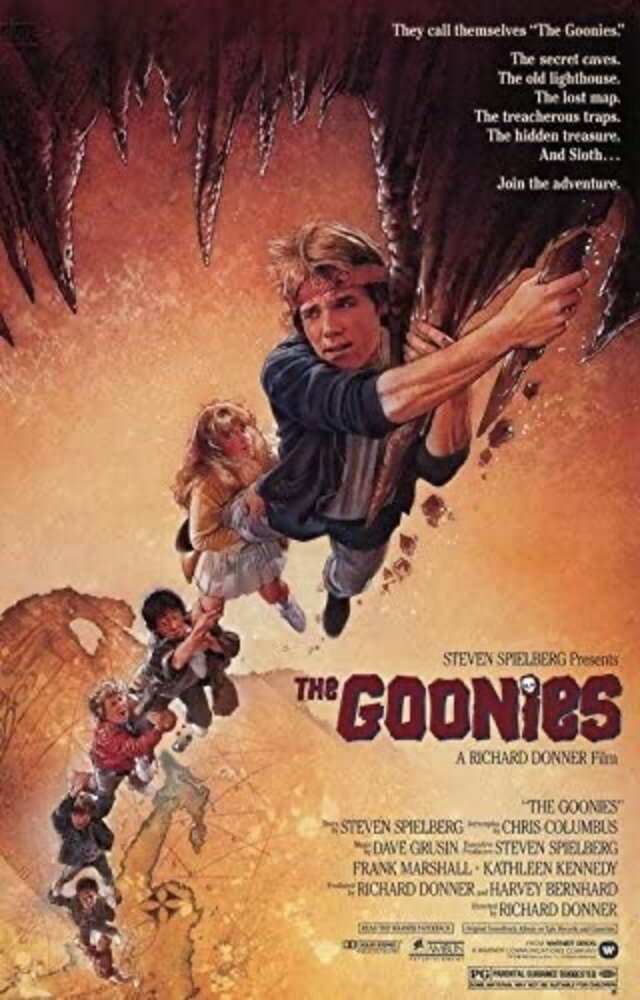 輸入 小ポスター 米国版 グーニーズ The Goonies 約43x28cm