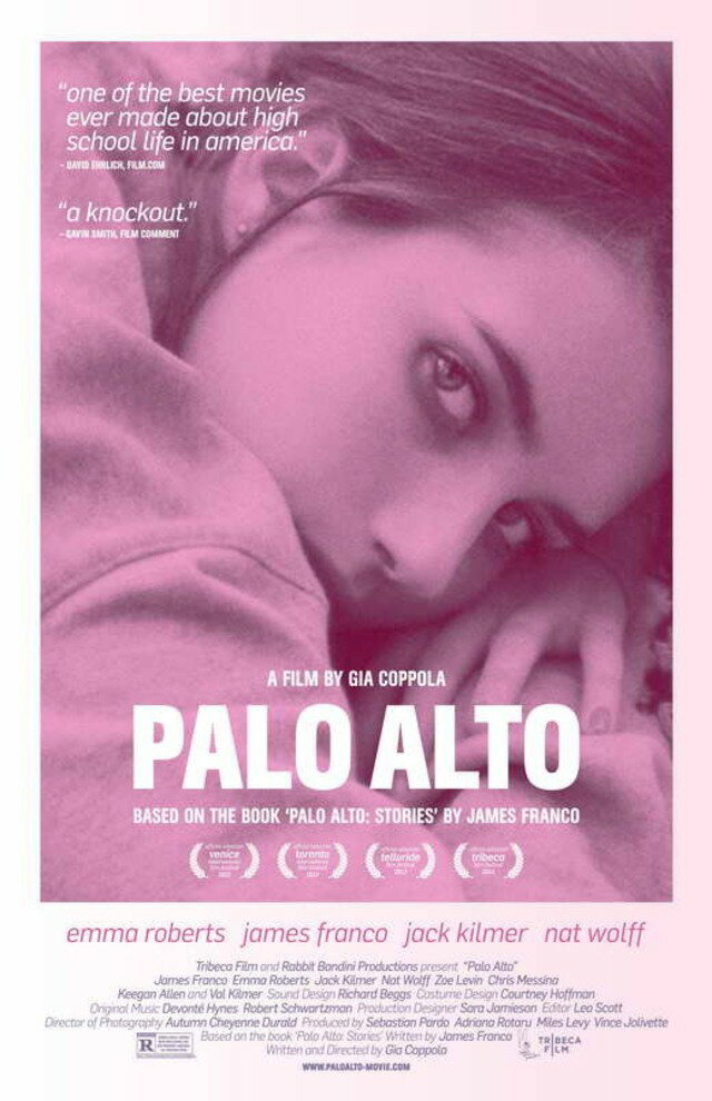 輸入 小ポスター 米国版 パロアルトストーリー Palo Alto エマロバーツ 約43x28cm.