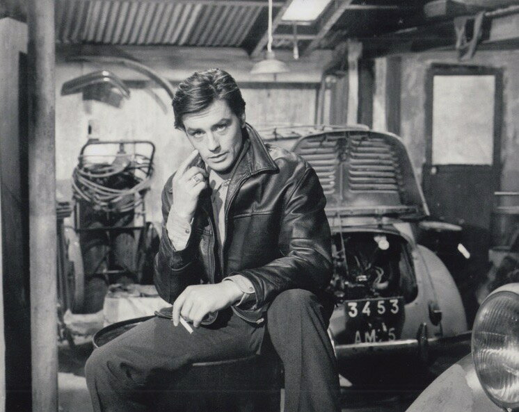 ʐ^ (|X^[݃TCY) ñfB[ Ah Alain Delon TCY: 50.4 x 40.8 cm.