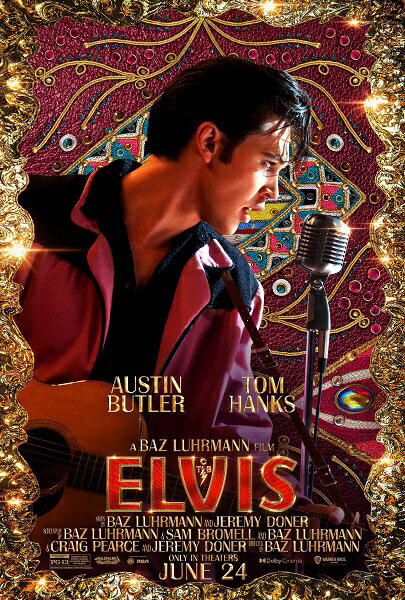 輸入 小ポスター 米国版 エルヴィス オースティンバトラー Elvis Austin Butler 約43x28cm.