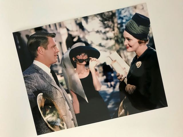 ^ʐ^(35.5x28cm) eBt@j[ŒH I[h[wbvo[ W[Wyp[h Breakfast At Tiffanys, Audrey Hepburn George Peppard Ai ʐ^