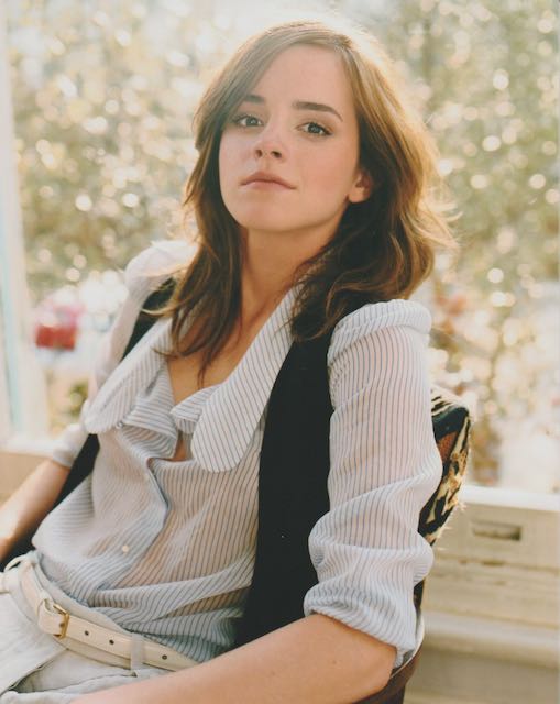エマワトソン　Emma Watson　映画　写真　輸入品　8x10インチサイズ　約20.3x25.4cm.