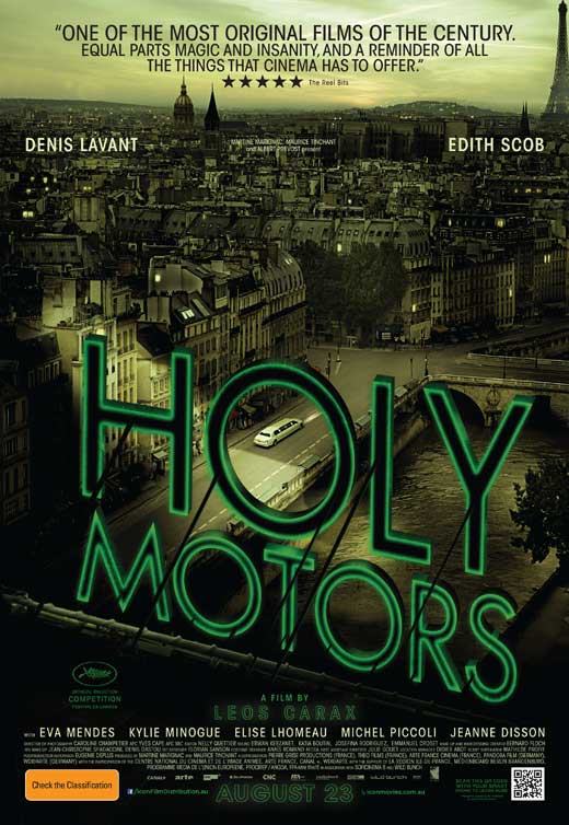 輸入 小ポスター 米国版 ホーリーモーターズ Holy Motors レオスカラックス監督 約43x28cm
