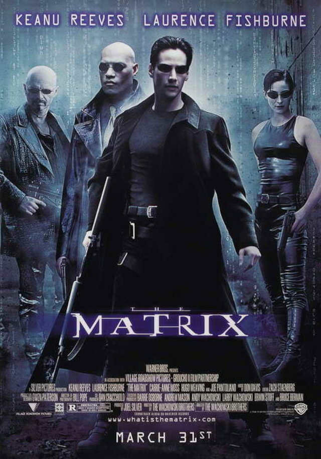 輸入 小ポスター 米国版 マトリックス The Matrix キアヌリーヴス 約43x28cm