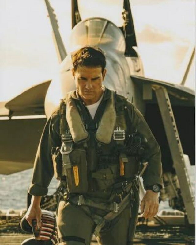 ʐ^ (|X^[݃TCY) gbvK }[FbN gN[Y Top Gun: Maverick Tom Cruise A TCY: 50.4 x 40.8 cm.